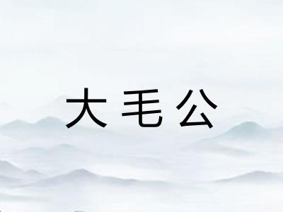 大毛公