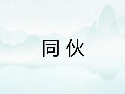 同伙