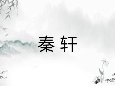 秦轩