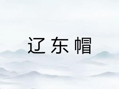 辽东帽