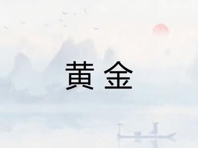 黄金