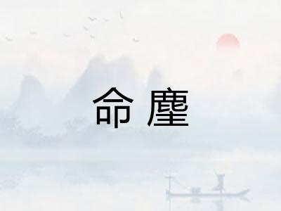 命麈