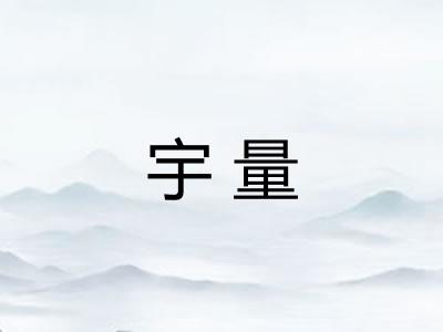 宇量