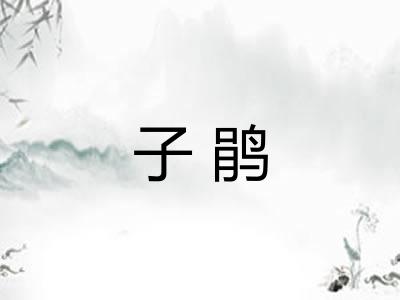 子鹃