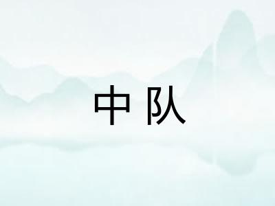 中队