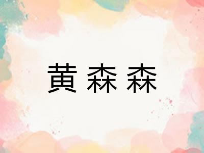 黄森森