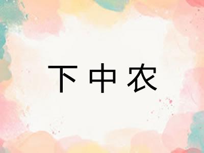 下中农