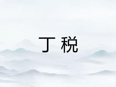 丁税